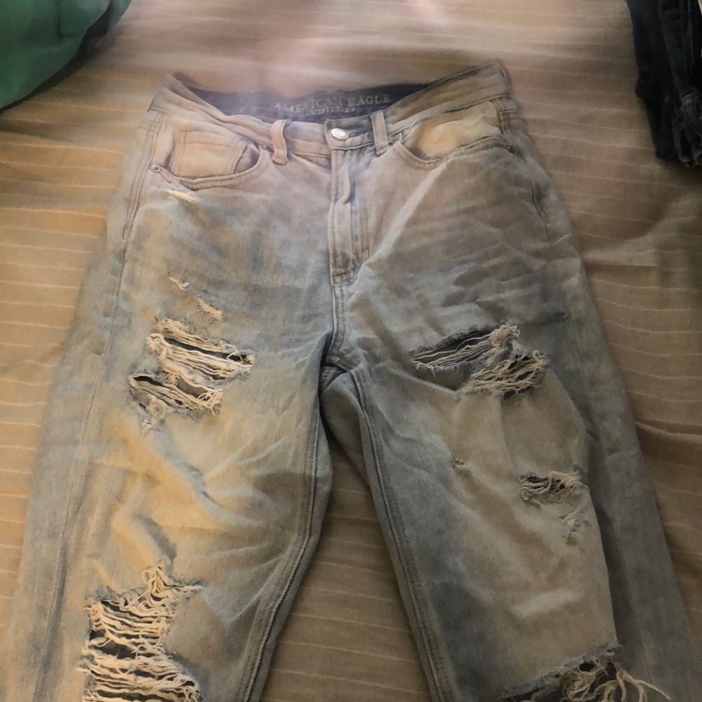 American Eagle high rise jeans